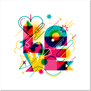 Modern Love Typography | Holidays Posters and Art